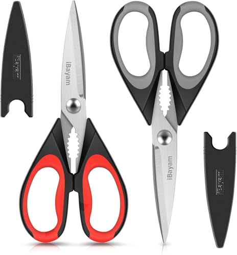 Smart Home iBayam Kitchen Scissors All Purpose Heavy Duty Essentials