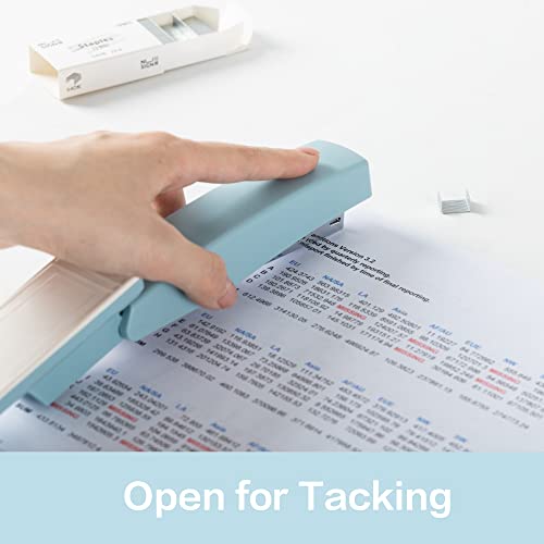 Eco-Friendly Deli Stapler, Desktop Staplers, 25 Sheet Capacity, Includes 1000 Staples for Daily Use