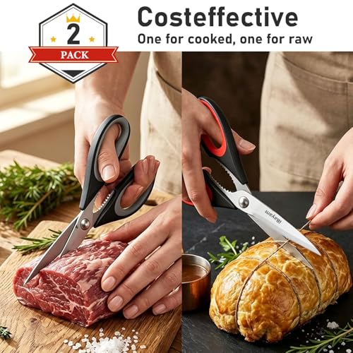 Smart Home iBayam Kitchen Scissors All Purpose Heavy Duty Essentials
