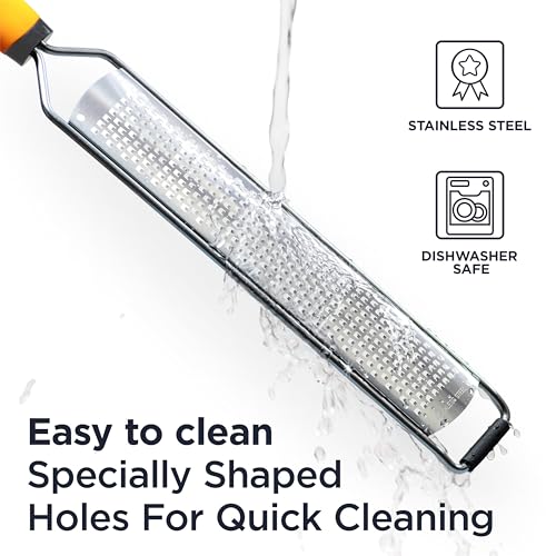 Classic Deiss PRO Lemon Zester & Heavy Duty Cheese Grater & Set