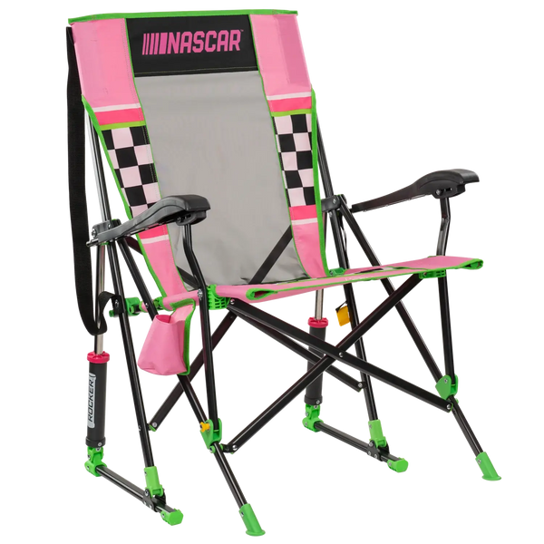 Premium All-Weather RoadTrip Rocker - NASCAR For Her - Choice 560 - Heavy-Duty Kickback Rocker with Beverage Holder - Default Title
