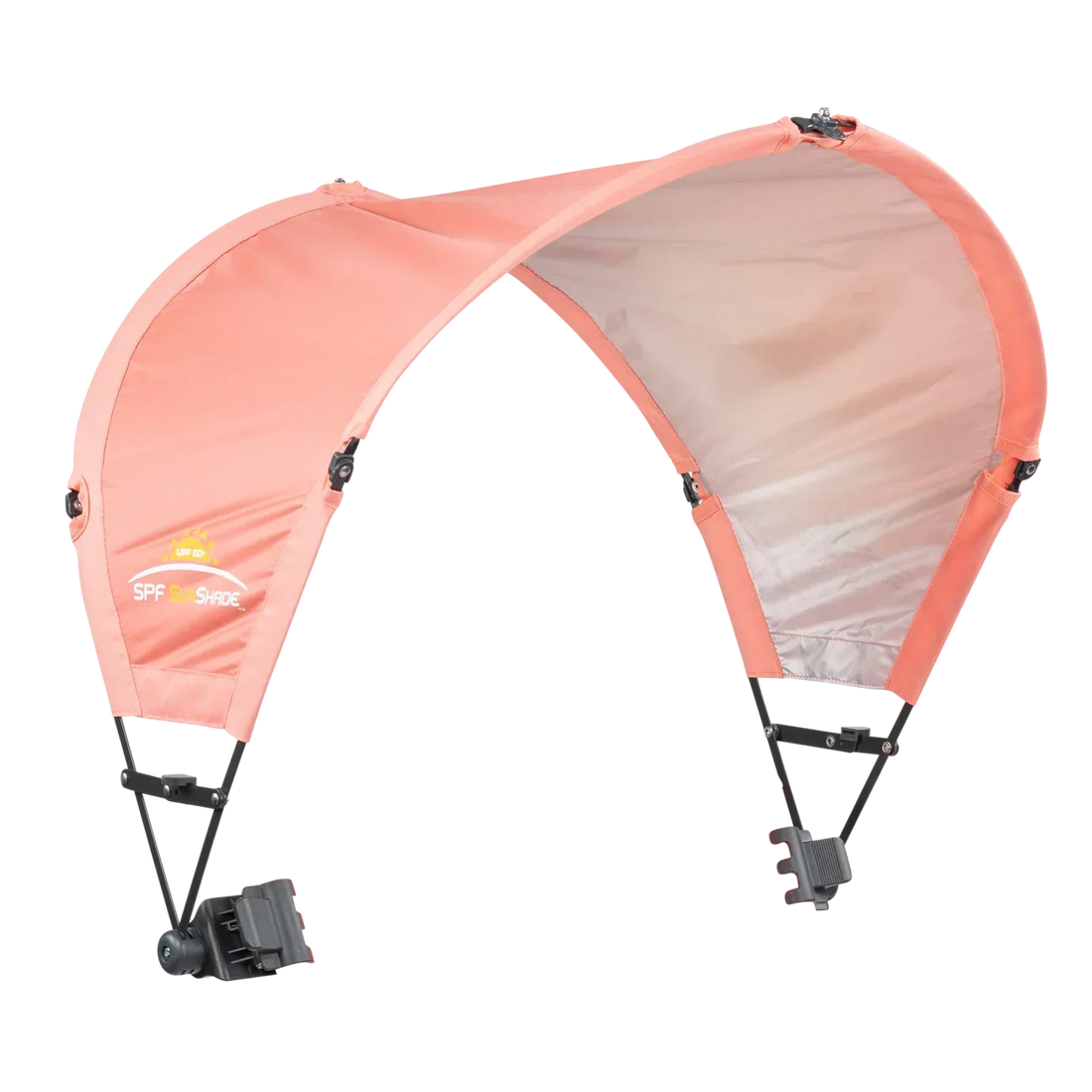 Instant Pop-Up SunShade Accessory - Choice 361 - Portable Beach Canopy with Adjustable Shade Angle - Coral